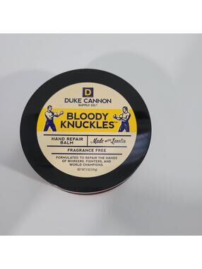 Duke Cannon Bloody Knuckles Hand Repair Balm - Fragrance Free, 5 oz